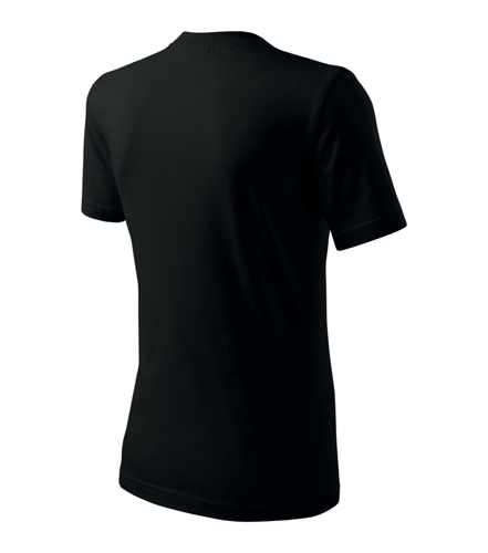 TRICOU CLASIC UNISEX, NEGRU - imagine 2