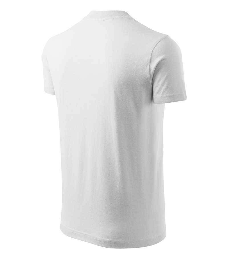 TRICOU SMART CASUAL, UNISEX, ALB, XXXL - imagine 3