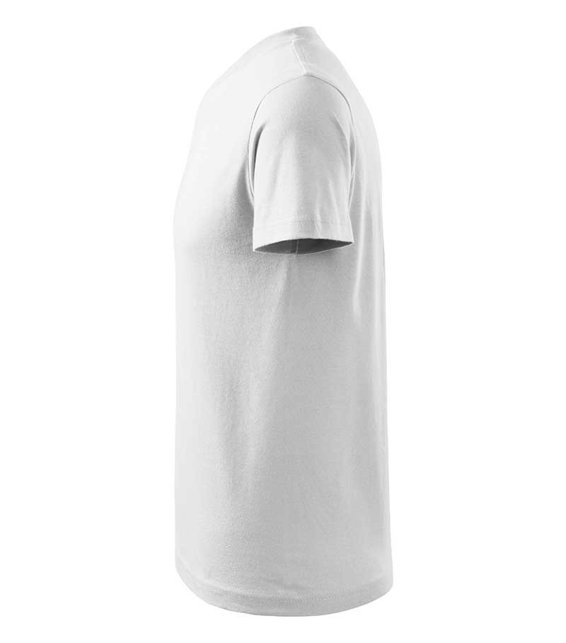 TRICOU SMART CASUAL, UNISEX, ALB, XXXL - imagine 2