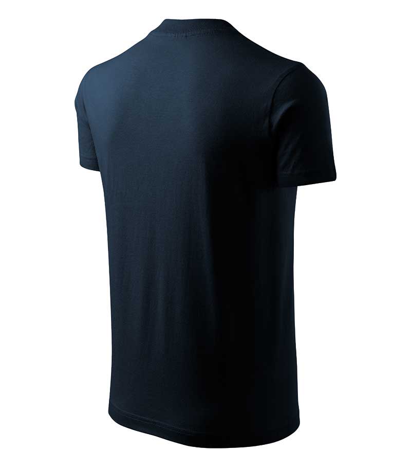 TRICOU SMART CASUAL, UNISEX, BLEUMARIN - imagine 3