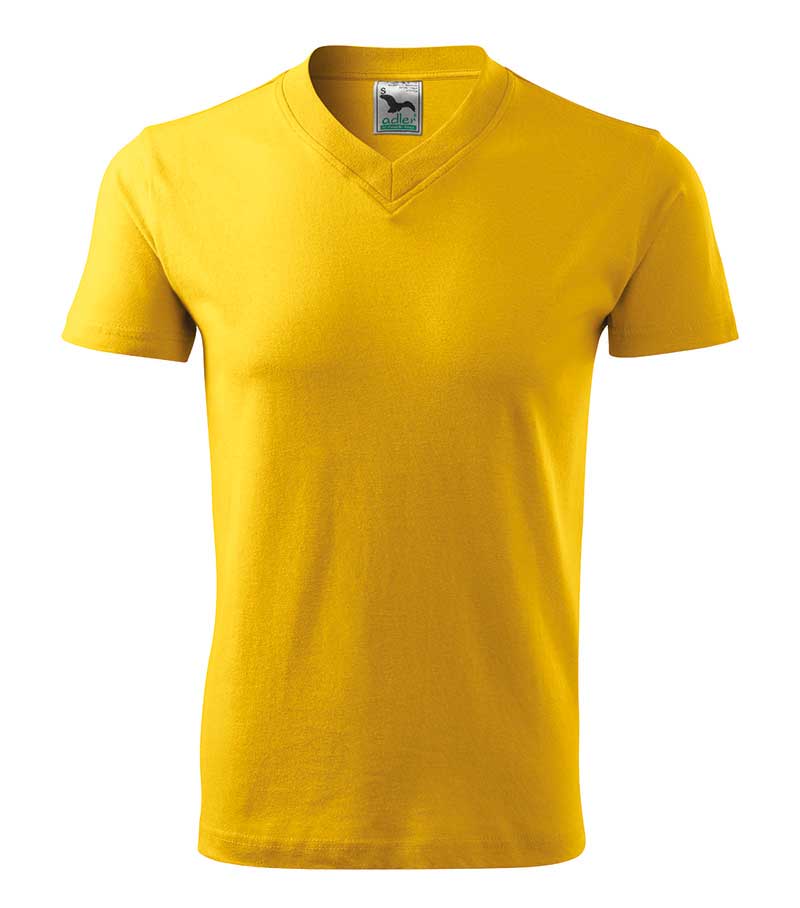 tricou-smart-casual-unisex-galben-xxxl