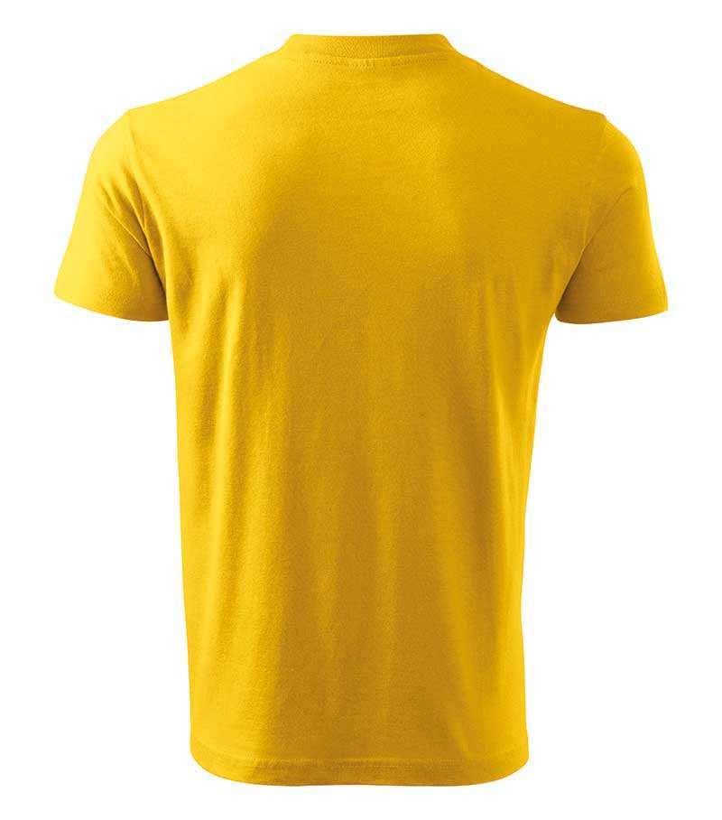 TRICOU SMART CASUAL, UNISEX, GALBEN, XXXL - imagine 5