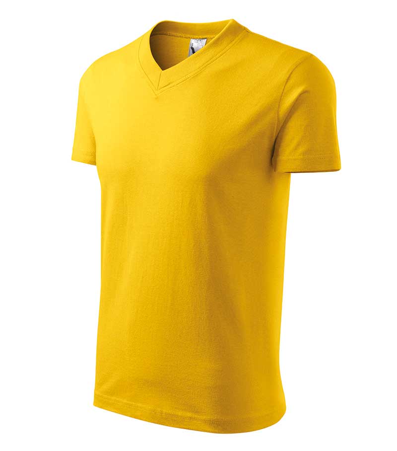 TRICOU SMART CASUAL, UNISEX, GALBEN, XXXL - imagine 4