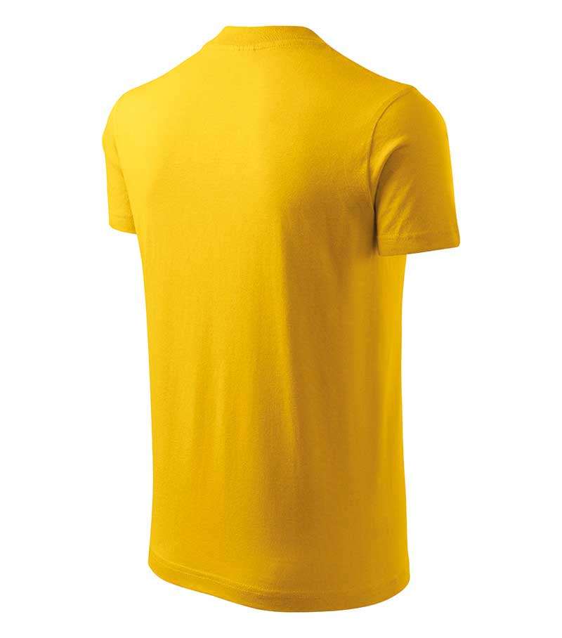 TRICOU SMART CASUAL, UNISEX, GALBEN, XXXL - imagine 3