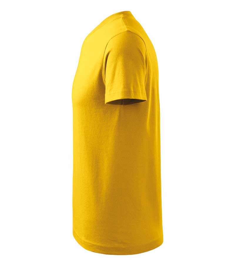 TRICOU SMART CASUAL, UNISEX, GALBEN, XXXL - imagine 2