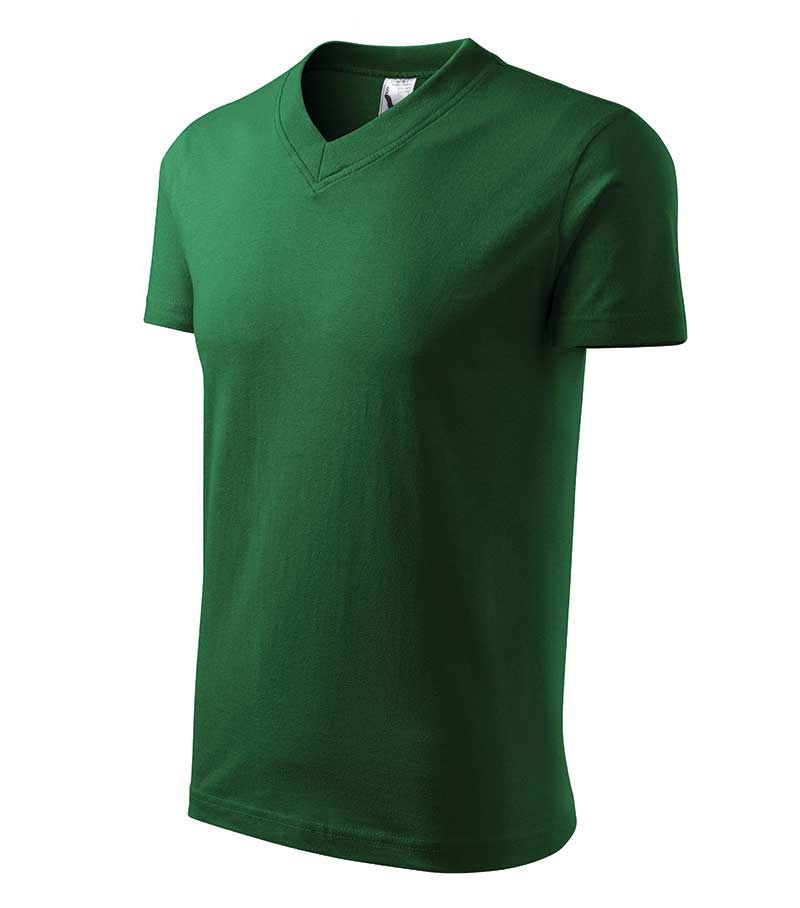 TRICOU SMART CASUAL, UNISEX, VERDE - imagine 4