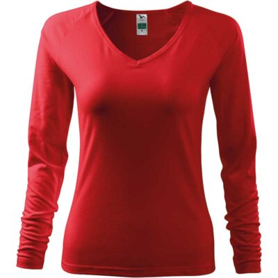 bluza-imprimata-elegance-dama-rosu