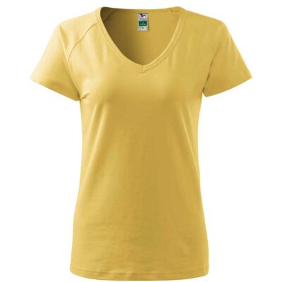 tricou-relax-dama-galben-pal
