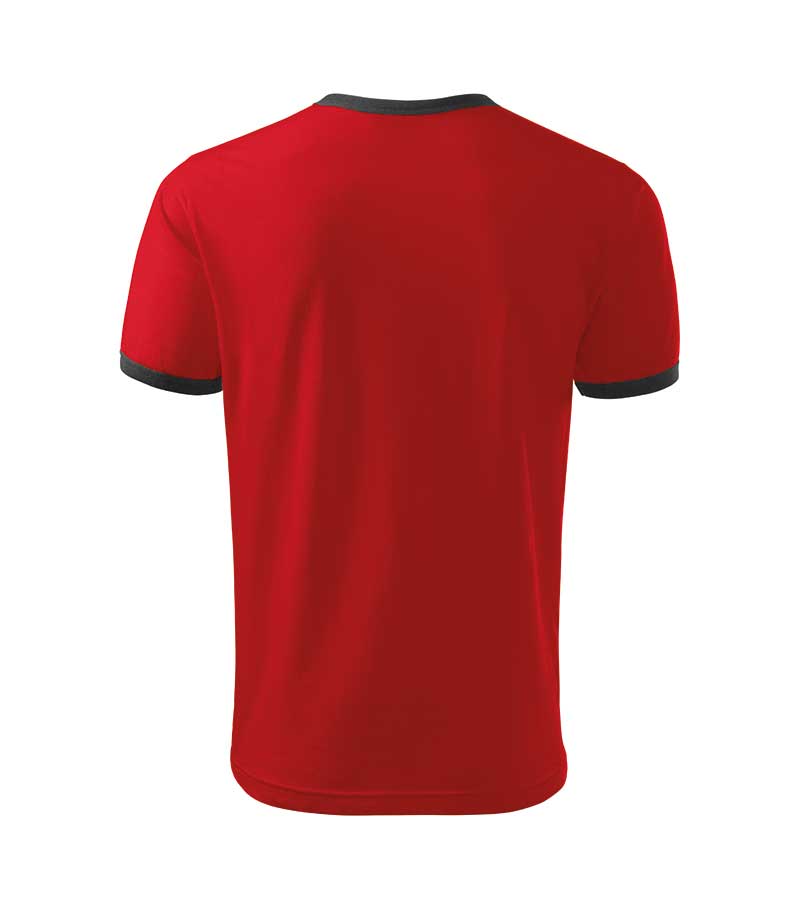 TRICOU DUO COLOR COPII ROSU - imagine 5