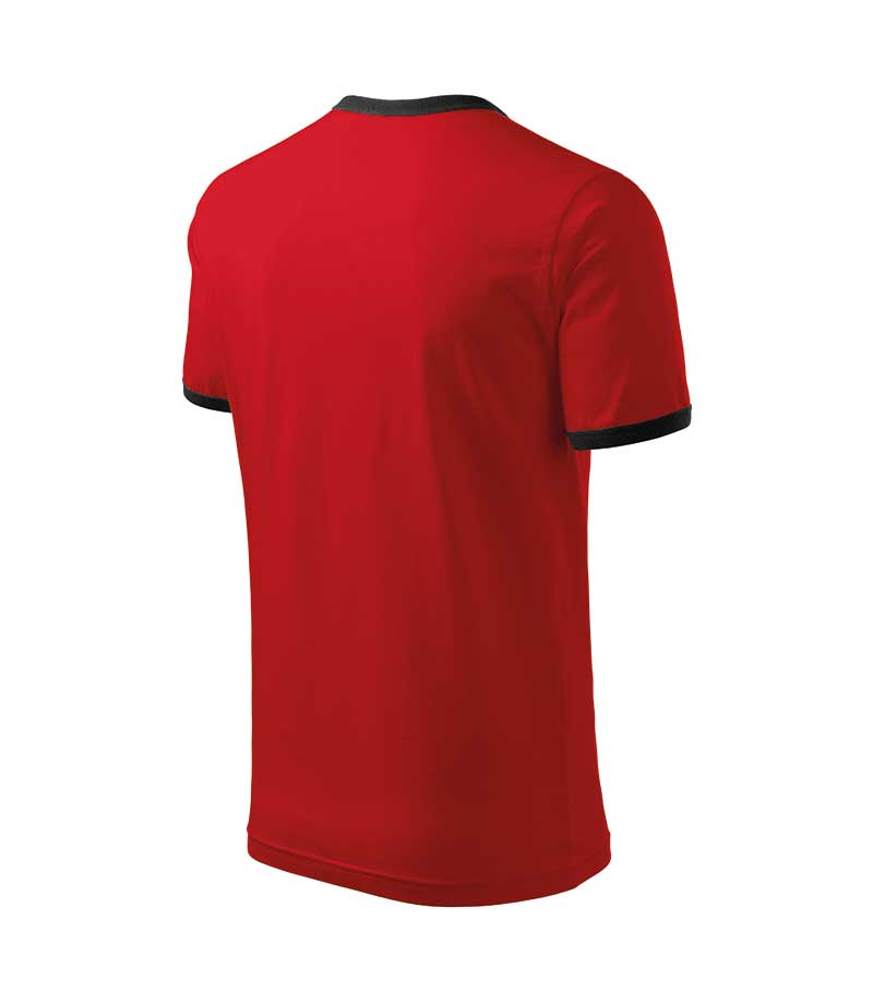 TRICOU DUO COLOR COPII ROSU - imagine 3