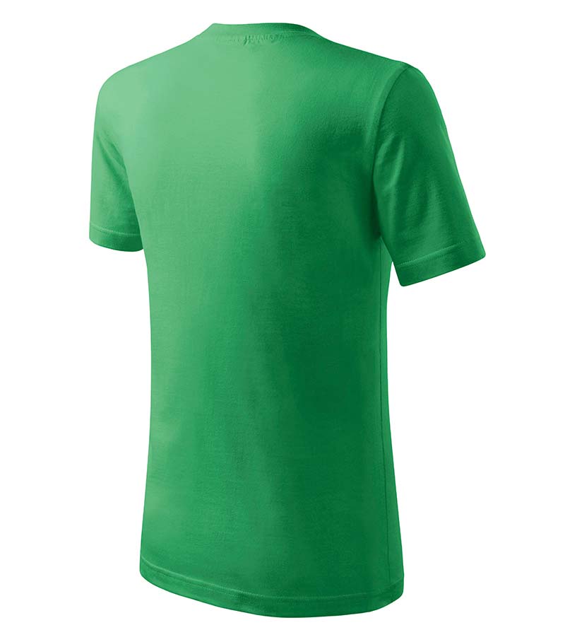 TRICOU CLASIC COPII, VERDE - imagine 3