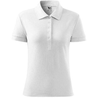 tricou-polo-relax-dama-alb
