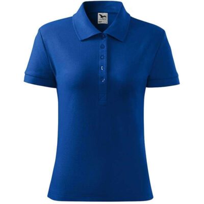 tricou-polo-relax-dama-albastru