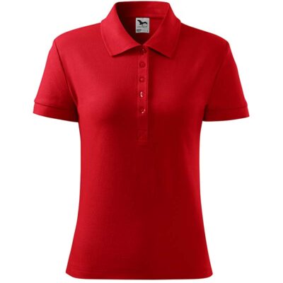 tricou-polo-relax-dama-rosu