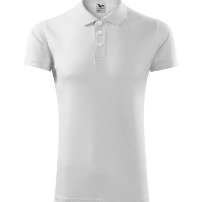 tricou-sport-polo-unisex-alb