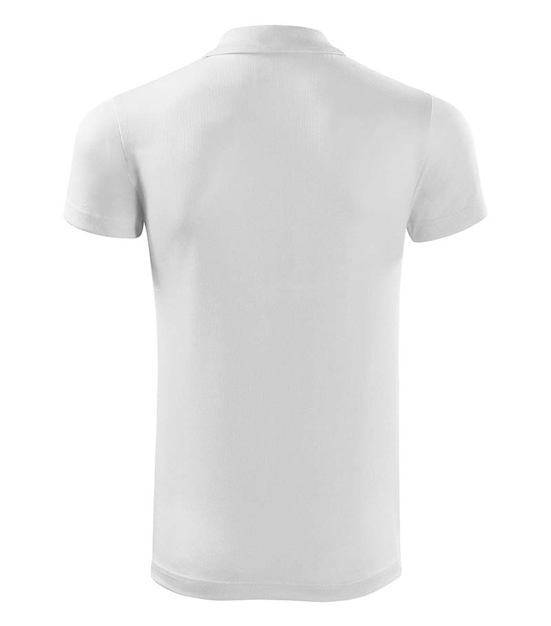 TRICOU SPORT POLO UNISEX ALB - imagine 3
