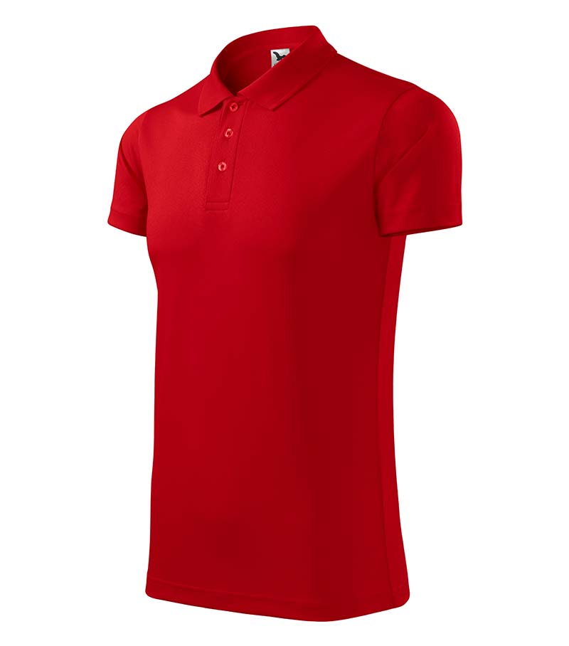 TRICOU SPORT POLO UNISEX ROSU - imagine 2