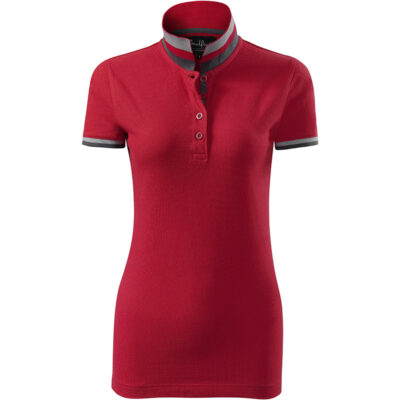 tricou-polo-be-smart-dama-rosu