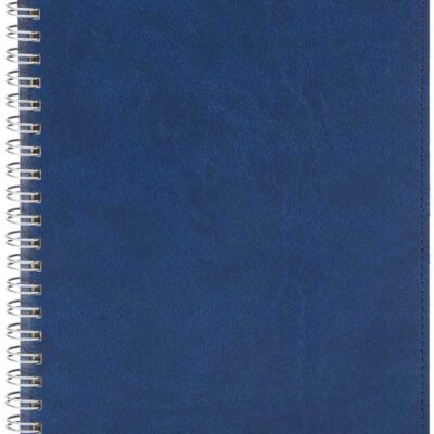agenda-personalizata-nedatata-texas-a5-bleumarin