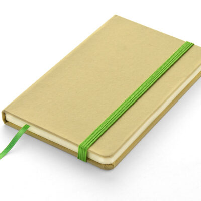 agenda-notes-personalizata-recycle-a6-verde-deschis