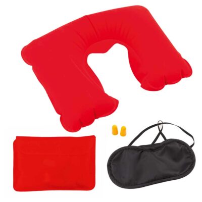 set-personalizat-accesorii-calatorie-plonet-rosu