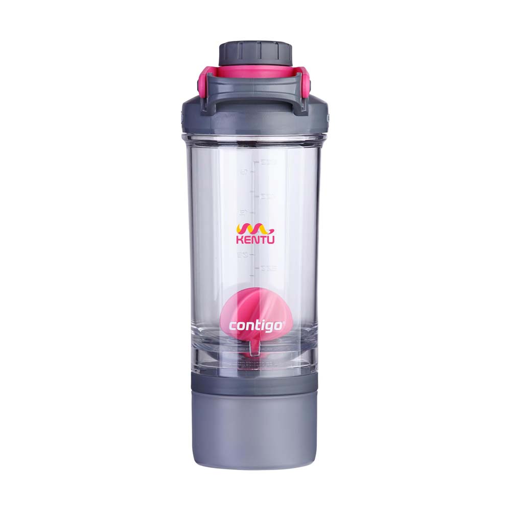 PAHAR SHAKER PERSONALIZAT 650ML ESCURAL ROZ - imagine 3