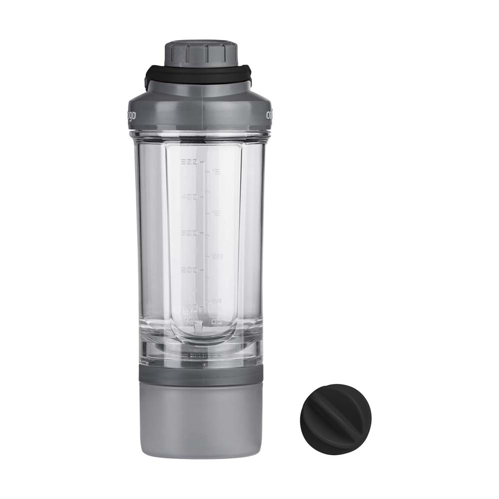 PAHAR SHAKER PERSONALIZAT 650ML ESCURAL NEGRU - imagine 5