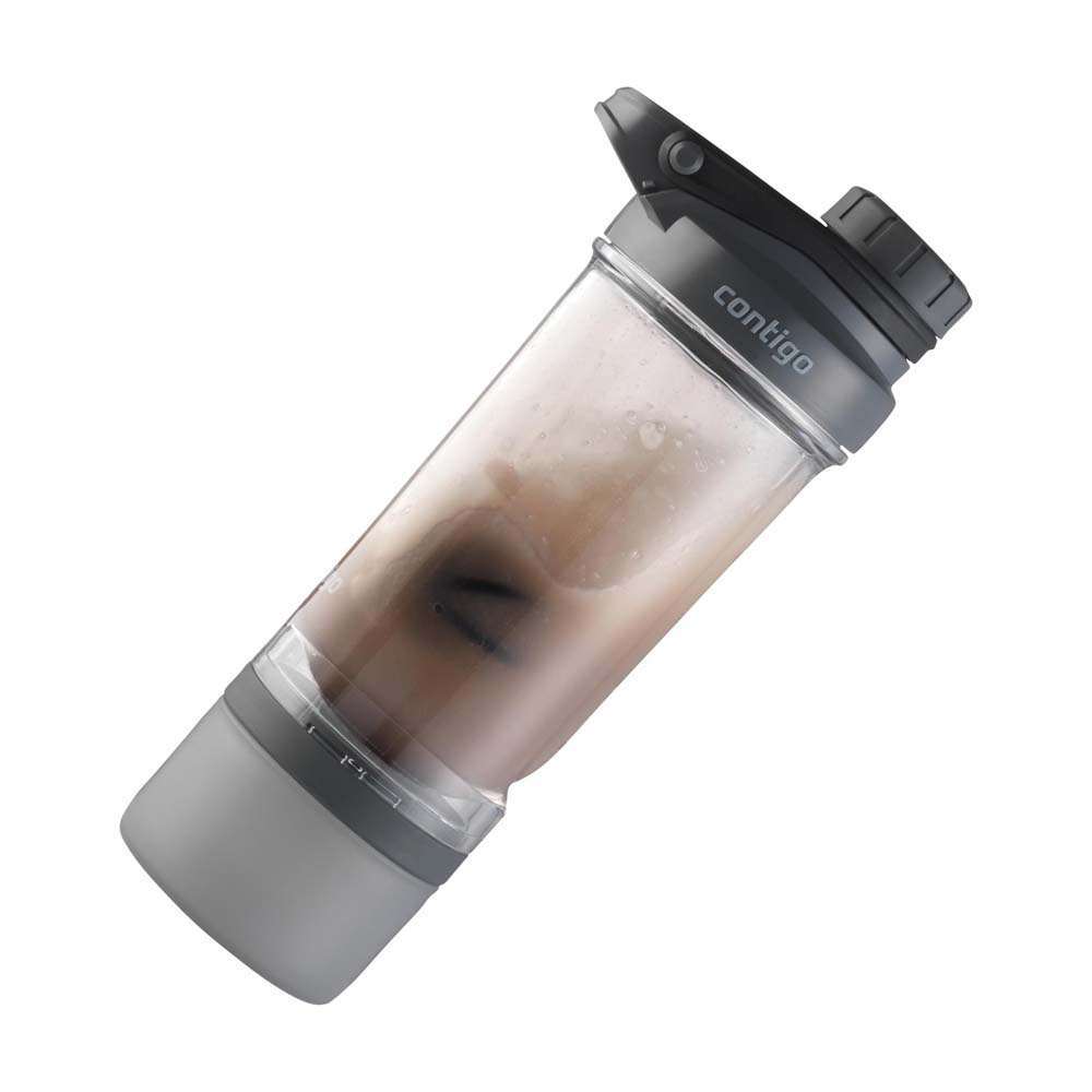 PAHAR SHAKER PERSONALIZAT 650ML ESCURAL NEGRU - imagine 2