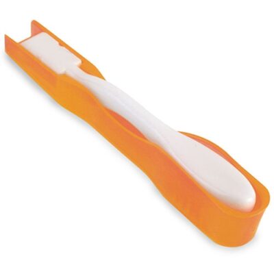 periuta-de-dinti-cu-suport-tooth-portocaliu