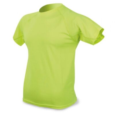 tricou-copii-deportes-galben-fluorescent