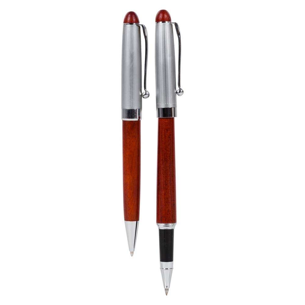 SET INSTRUMENTE DE SCRIS LEMN PERSONALIZATE PENEDO MARO - imagine 3