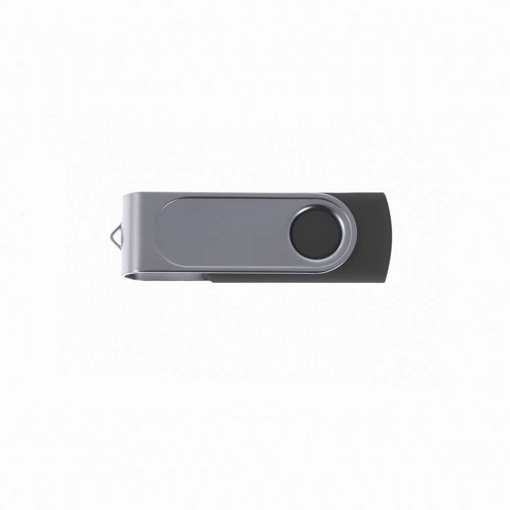 USB PLASTIC PERSONALIZAT TWIST 32GB MEM NEGRU - imagine 4