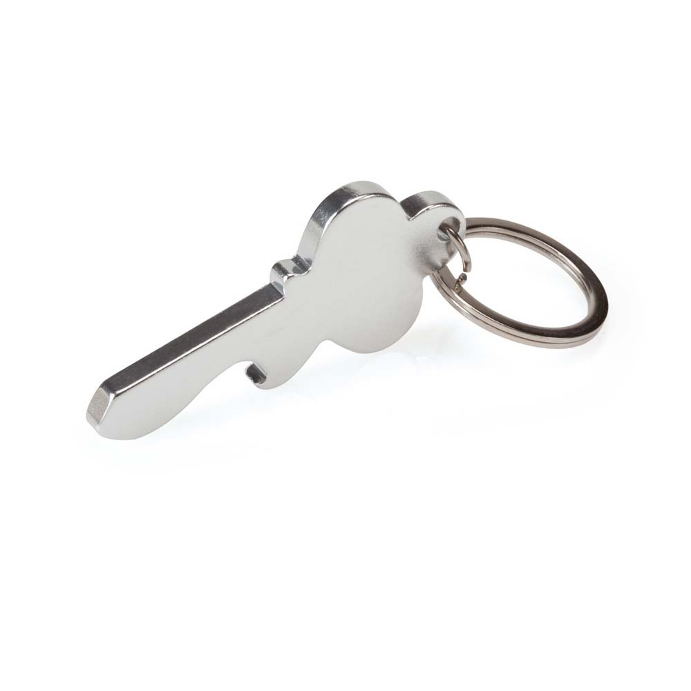 BRELOC DESFACATOR PERSONALIZAT DESIGN CHEIE ALFIANELO ARGINTIU - imagine 5