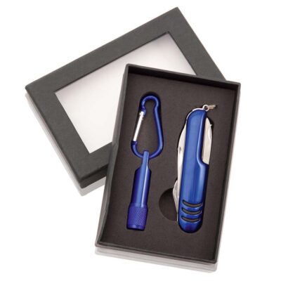 set-personalizat-breloc-lanterna-si-briceag-basaluzo-albastru