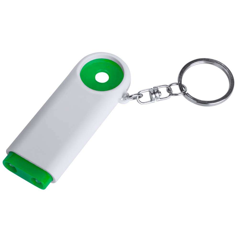 BRELOC FISA CARUCIOR PERSONALIZAT CU LANTERNA ALBISOLA ALB/NEGRU - imagine 7