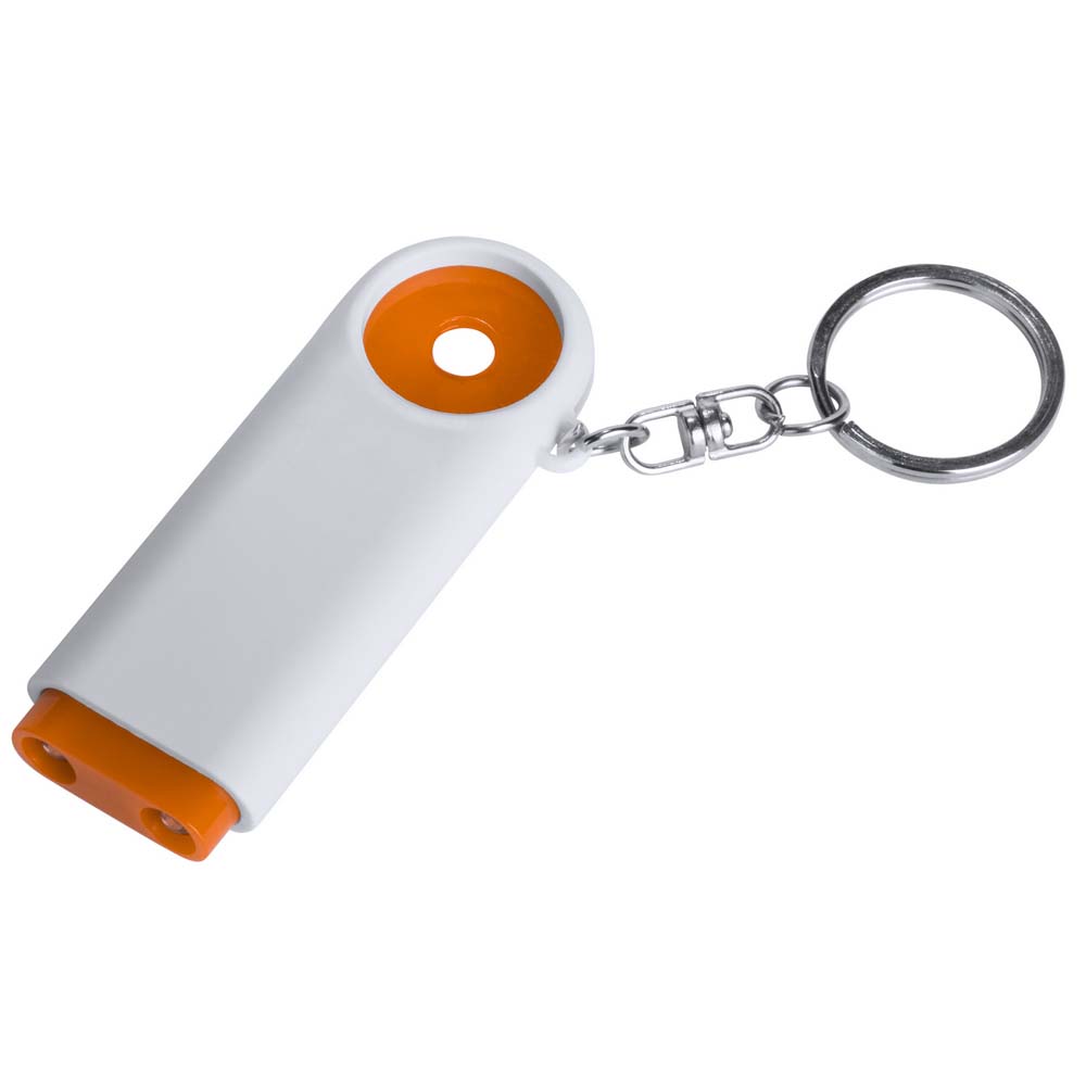 BRELOC FISA CARUCIOR PERSONALIZAT CU LANTERNA ALBISOLA ALB/NEGRU - imagine 5