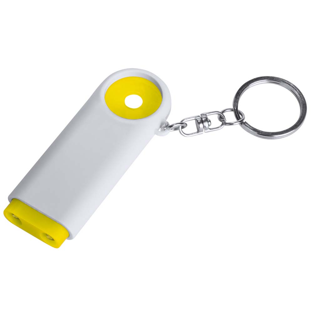 BRELOC FISA CARUCIOR PERSONALIZAT CU LANTERNA ALBISOLA ALB/NEGRU - imagine 4