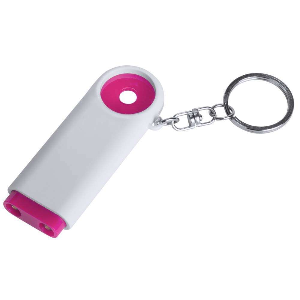 BRELOC FISA CARUCIOR PERSONALIZAT CU LANTERNA ALBISOLA ALB/NEGRU - imagine 2