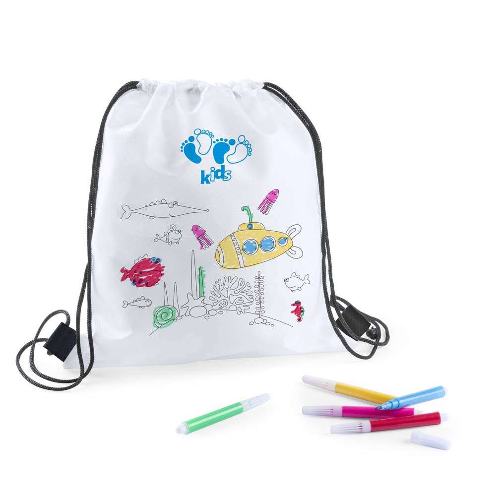 RUCSAC COPII PENTRU COLORAT ARICCIA ALB - imagine 3