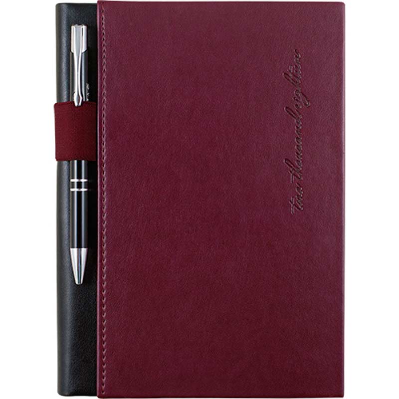 AGENDA DATATA PERSONALIZATA CITY A5 NEGRU - imagine 3