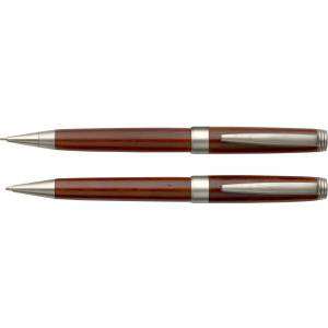 set-instrumente-de-scris-rosewood-maro-1