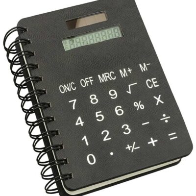 agenda-notes-personalizata-cu-calculator-incorporat-botruno-negruargintiu