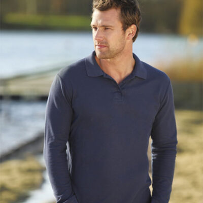 tricou-personalizat-polo-long-barbati-bleumarin