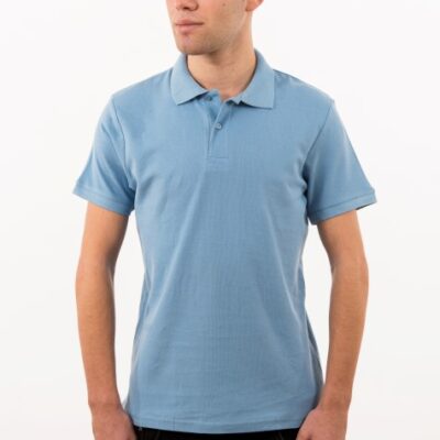 tricou-personalizat-polo-basic-barbati-albastru