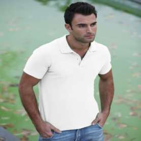 tricou-personalizat-polo-soft-barbati-alb