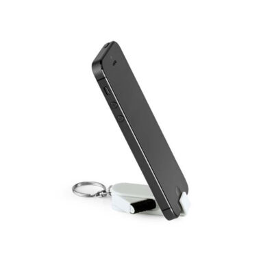 breloc-suport-telefon-clean-alb
