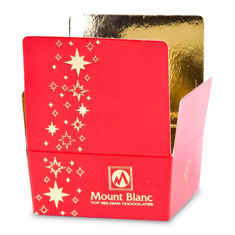 BOMBOANE BELGIENE PERSONALIZATE MINI BALLOTIN RED STARS NO.2 - imagine 2