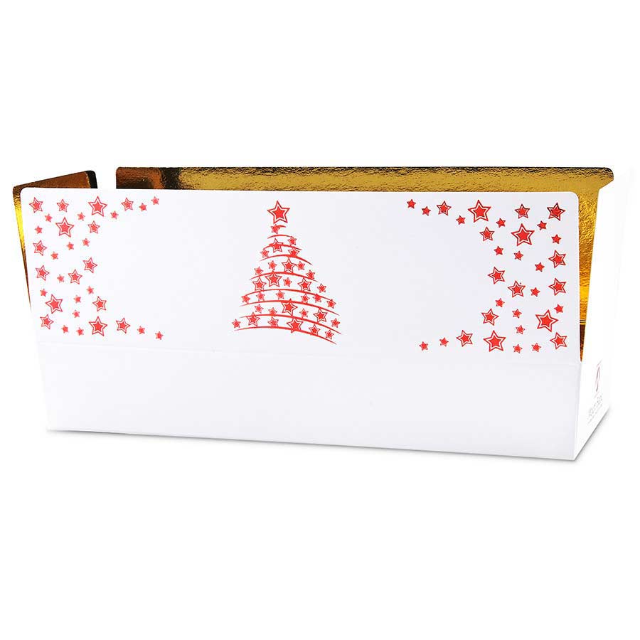 BOMBOANE BELGIENE PERSONALIZATE MINI BALLOTIN CHRISTMAS TREE RED NO.5 - imagine 3