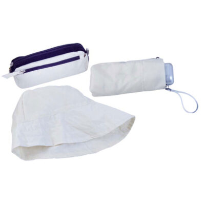 set-umbrela-si-palarie-raining-alb