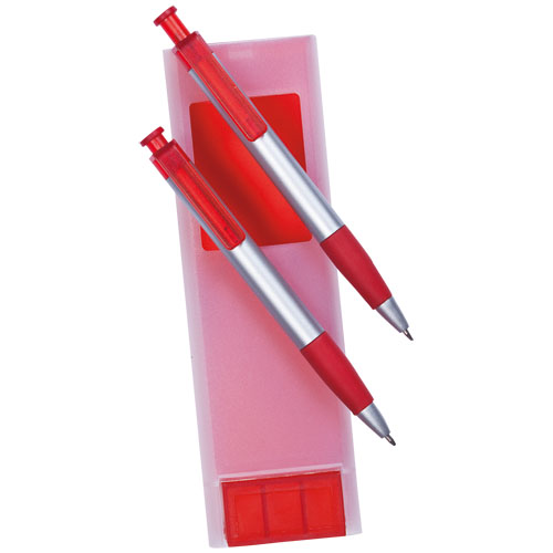 set-instrumente-de-scris-soyer-rosu